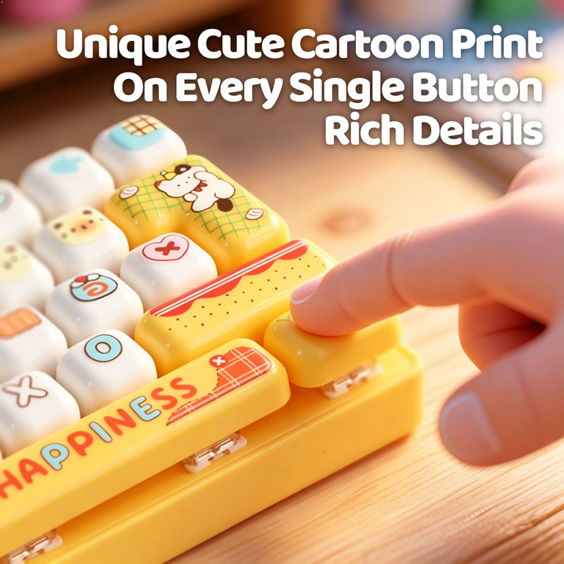 Cute Mini Keyboard Fidget Toy  - Electronics Gadgets Bag review and price