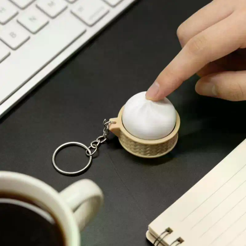 Mini Steamed Bun Stress Relief - Electronics Gadgets Bag review and price