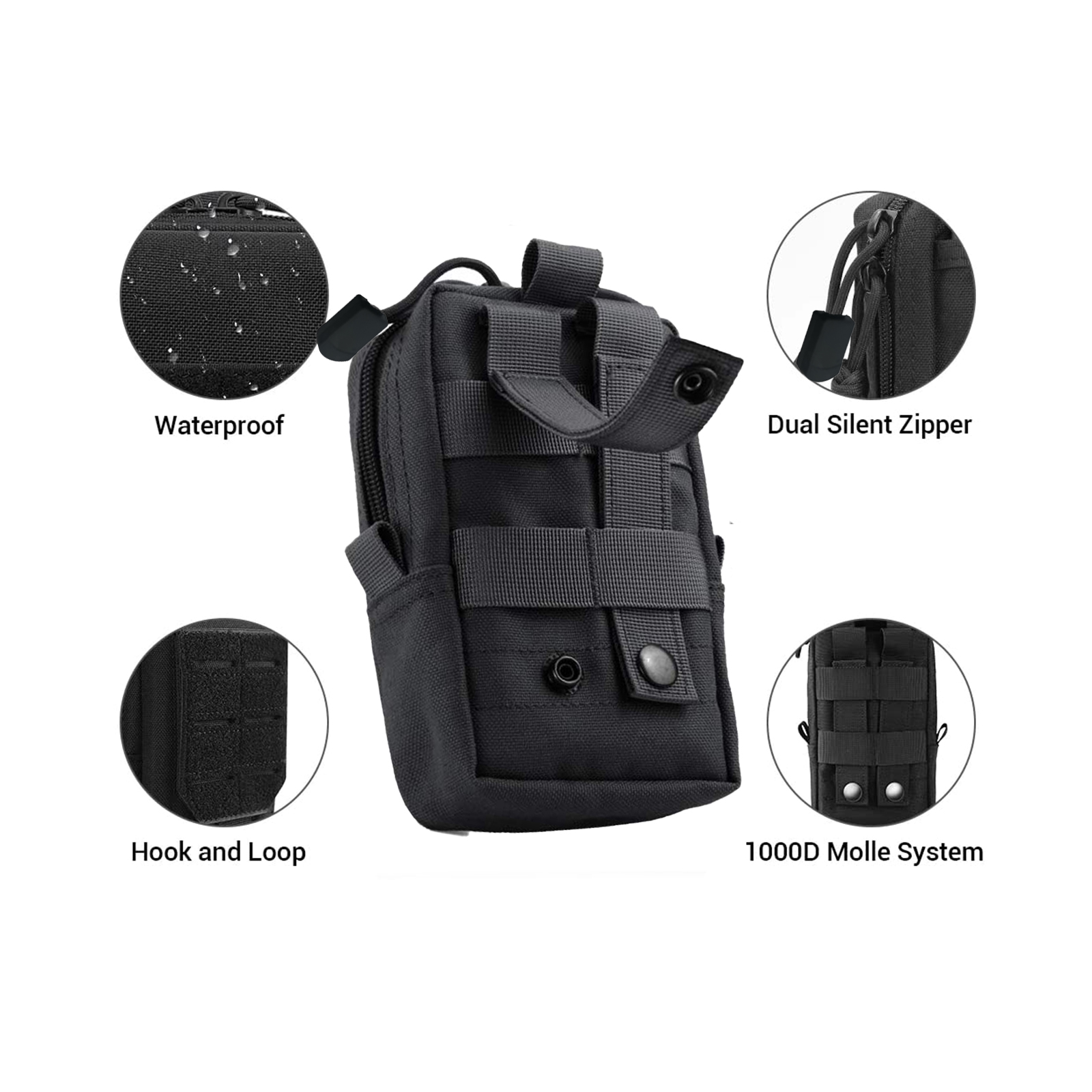 Tactical Molle Pouch Waist Bag - Electronics And Gadgets review and price