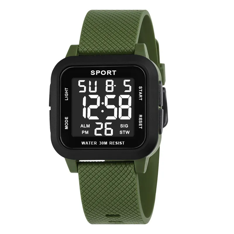 Black Sports Watch Men's Digit - Digital Alarm Clock review and price
