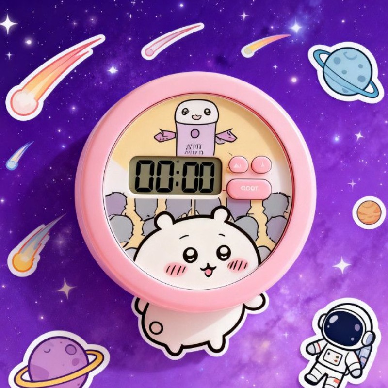 Chiikawa The timer student ala - Digital Alarm Clock review and price