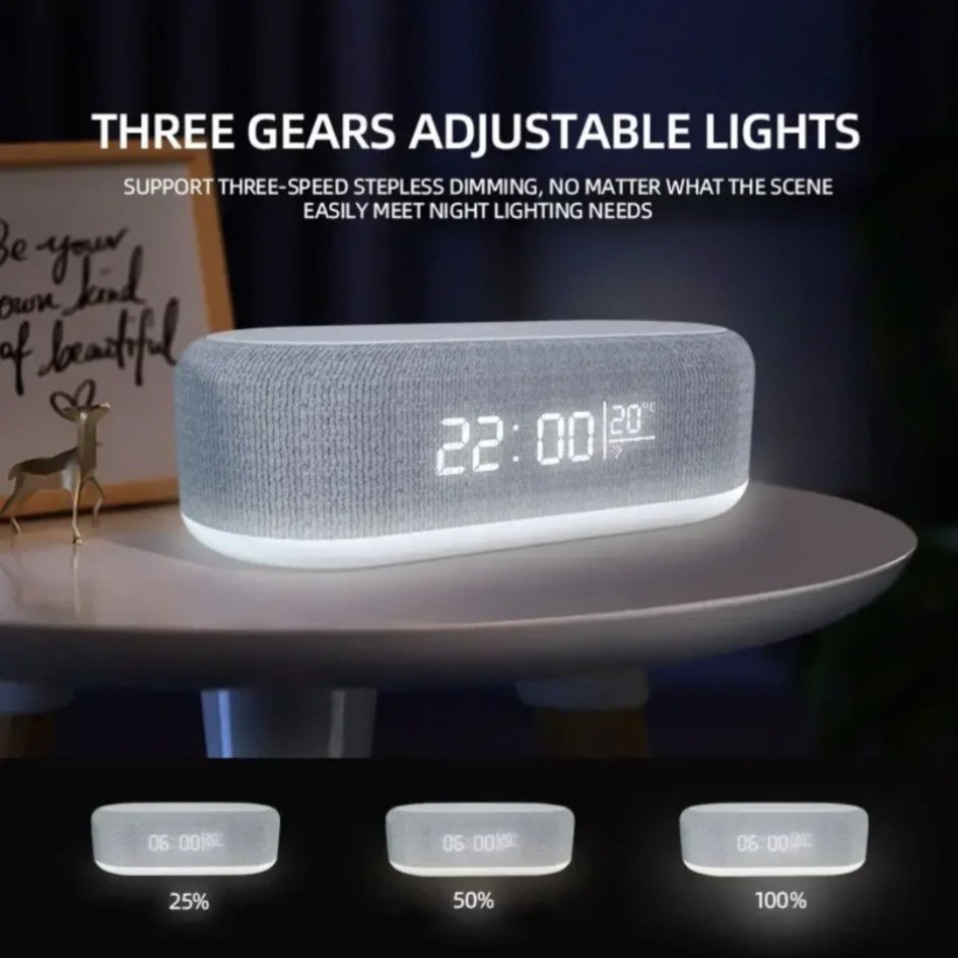 Wireless Charger Pad Phone Ala - Digital Alarm Clock review and price