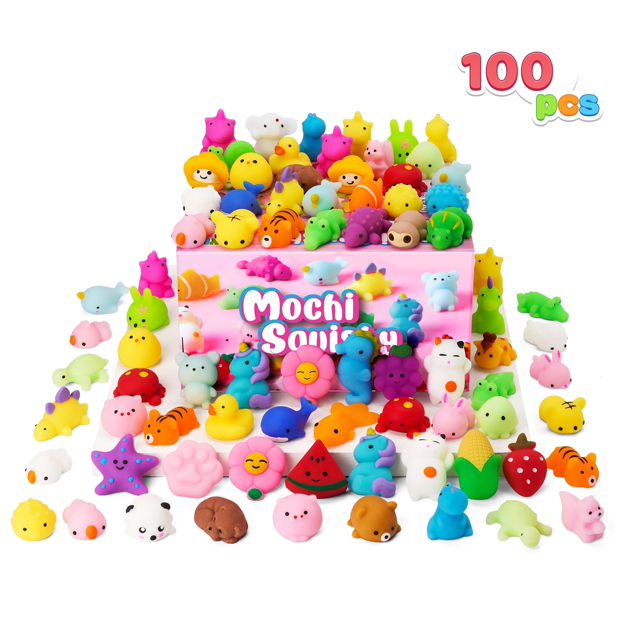Joyfy 100 Pcs Mini Animals & F - Electronics Latest Gadgets review and price