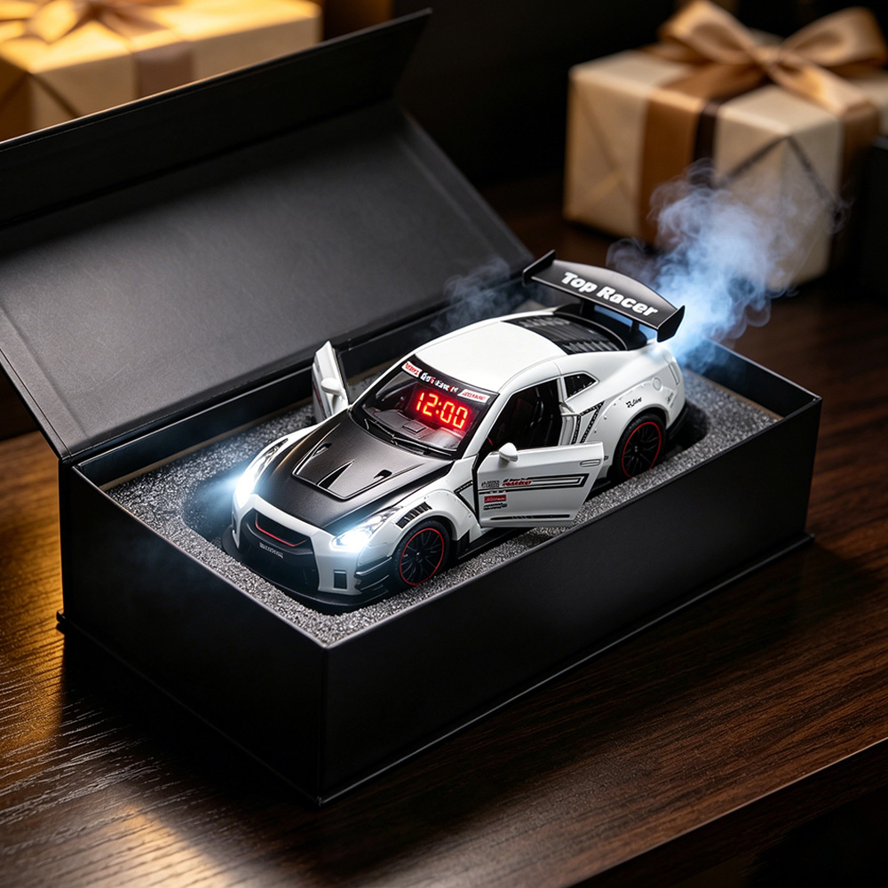 Simulated Sports Car Alarm Clo - Digital Alarm Clock review and price