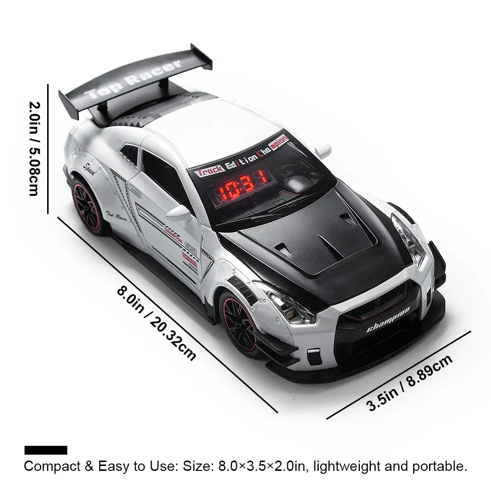 Simulated Sports Car Alarm Clo - Digital Alarm Clock review and price